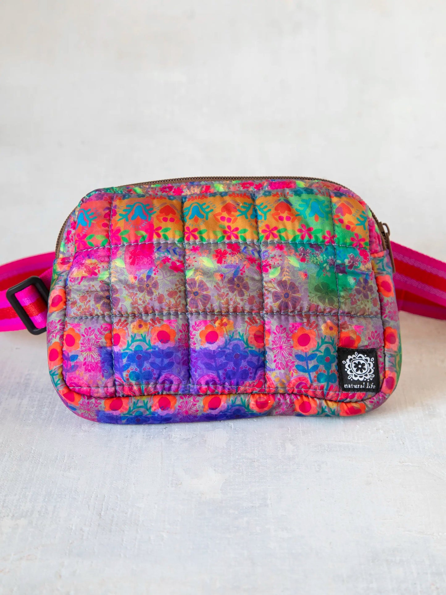 Everyday Fanny Pack - Watercolor Patchwork