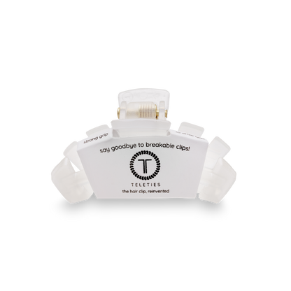 Classic Hair Clip | Tiny | Coconut White