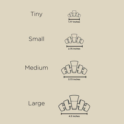 Classic Hair Clip | Tiny | Merry Pinkmas