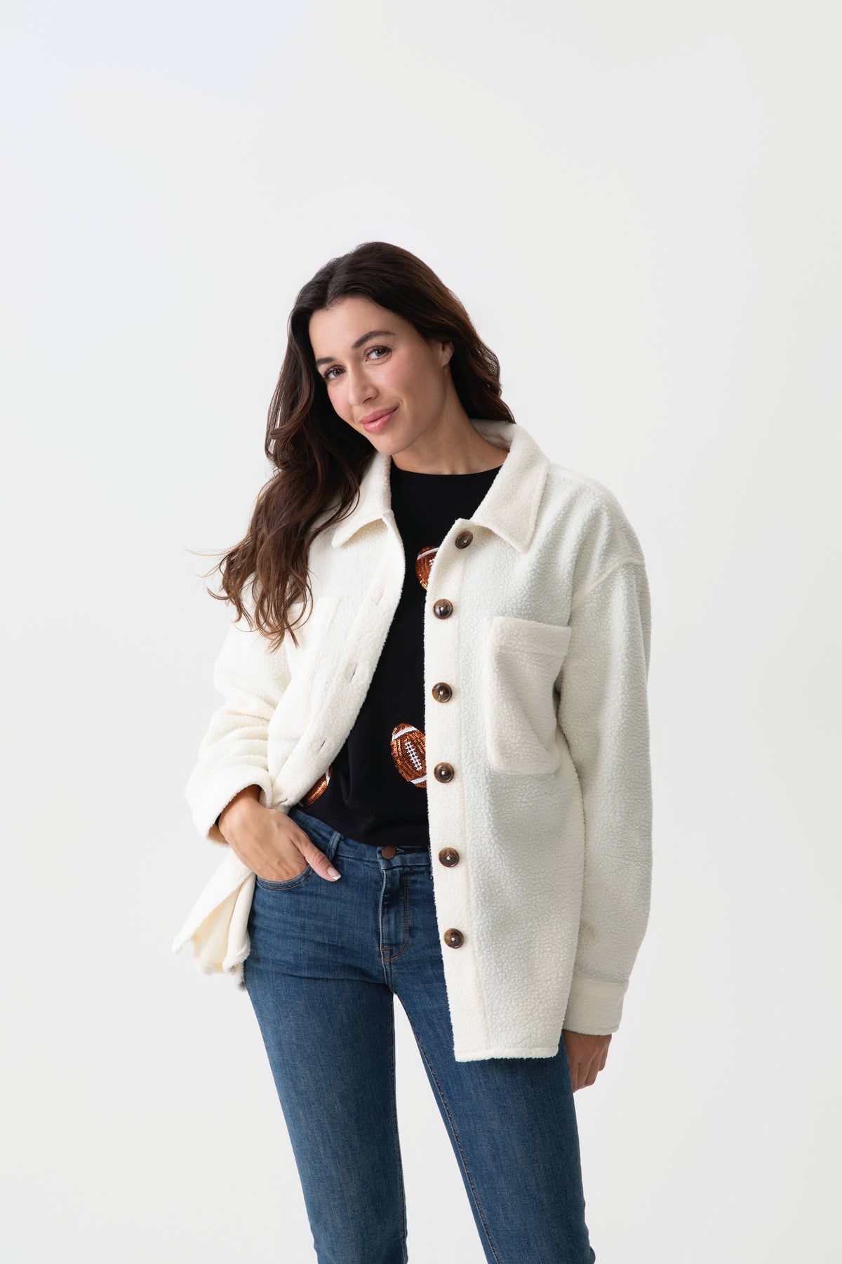 Get Loud Sherpa Shacket