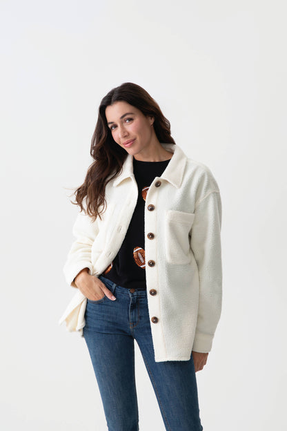 Get Loud Sherpa Shacket