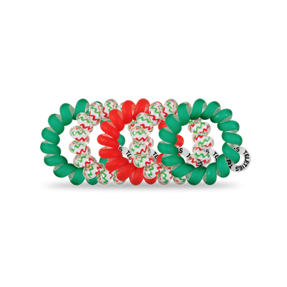 Spiral Hair Coils | Tiny | Santa Baby Hair Ties