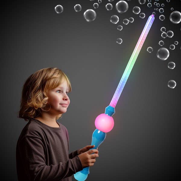 LED Blue 31.5" Bubble Sword