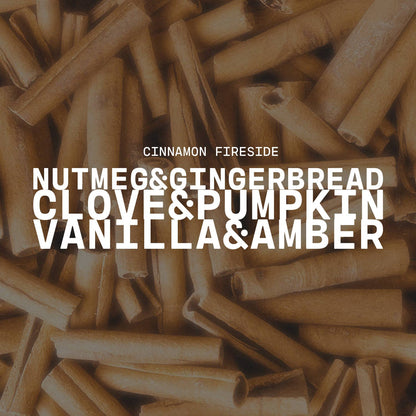 16 oz Butter Jar Candle: Cinnamon Fireside