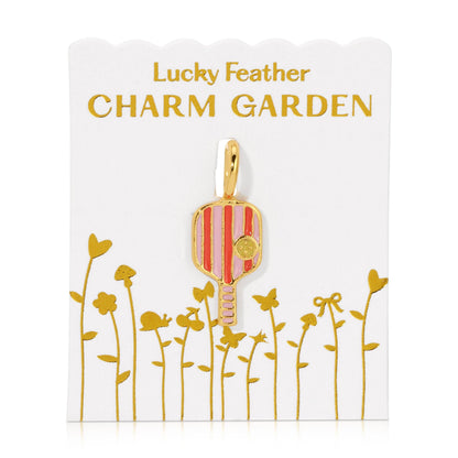 Charm Garden - Pickleball Charm - Gold
