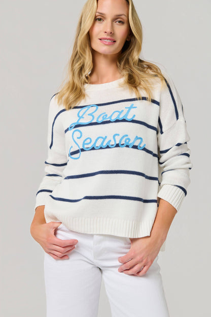 Boat Season Relaxed Fit Sweater