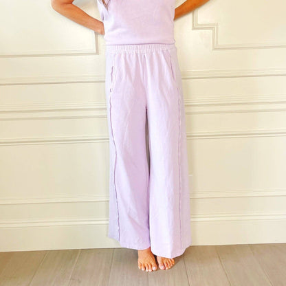Lilac Flowy Pant