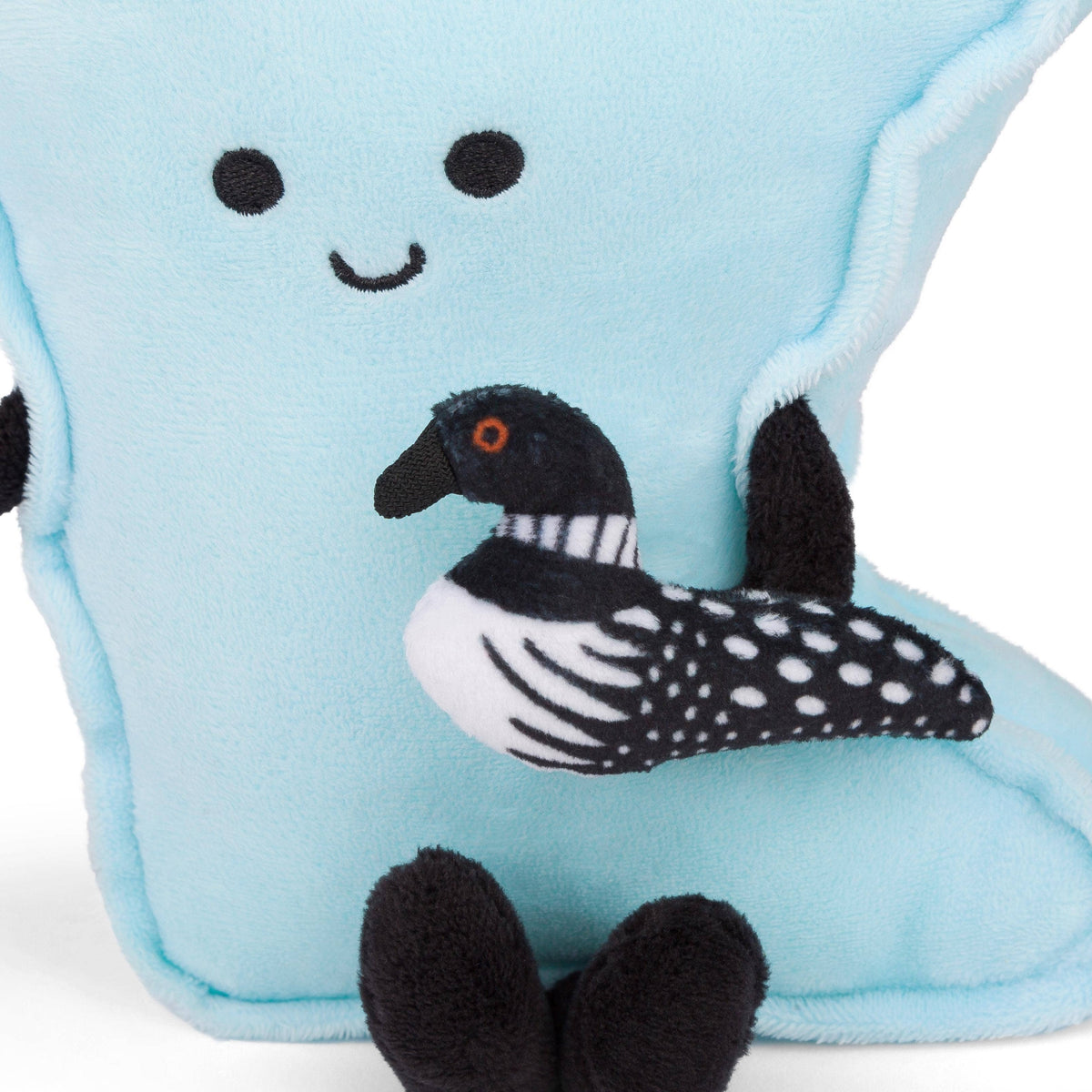 Minnesota State Plush with Tiny Loon | Plush Toy | Gift
