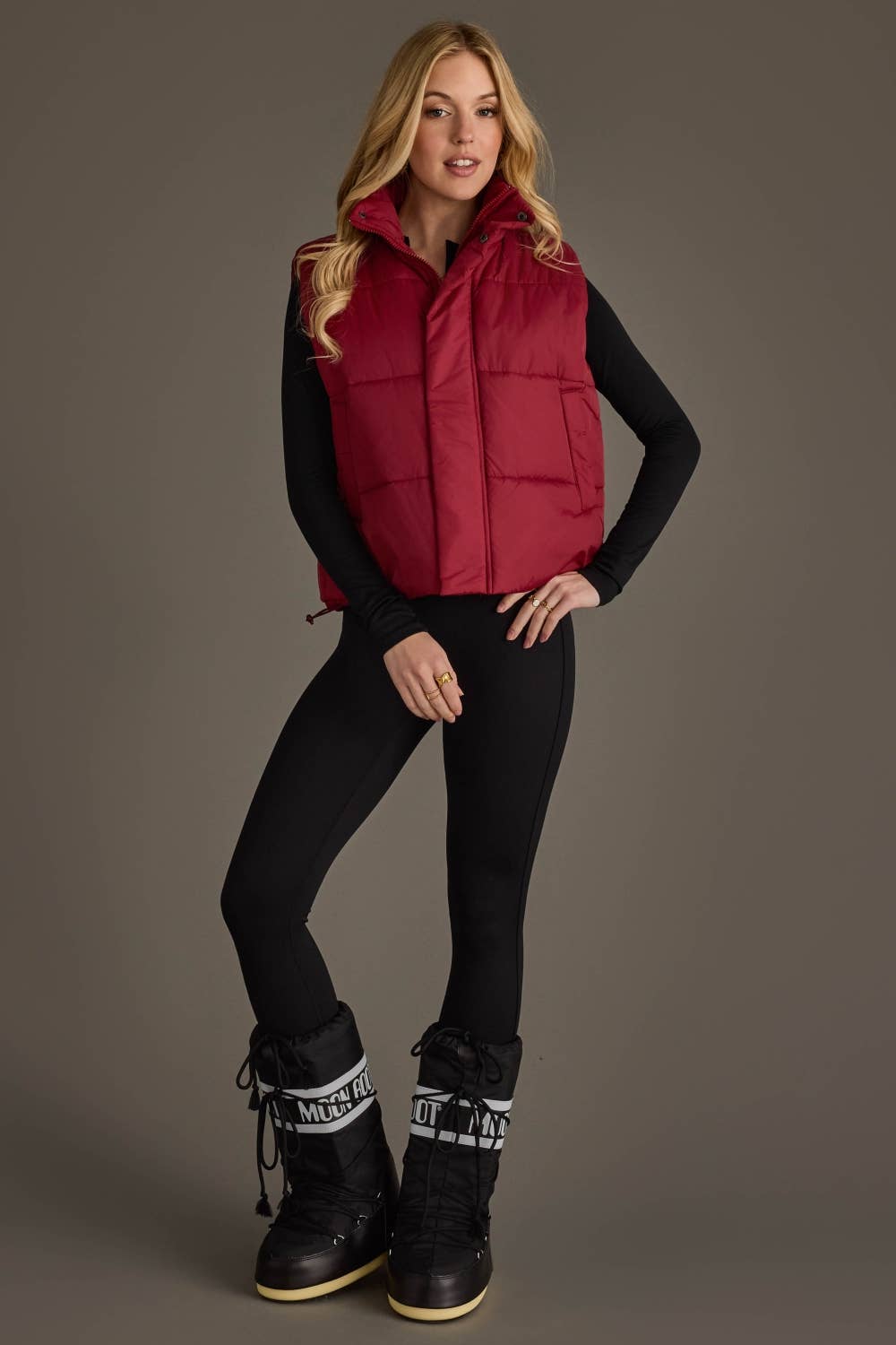 Burgundy Vest