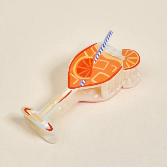 Shape Up Claw Clip–Aperol Spritz