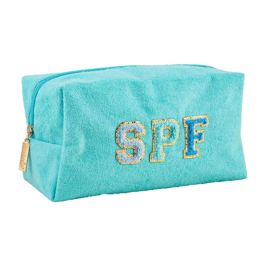 Mud Pie SPF Terrycloth Pouch Pink