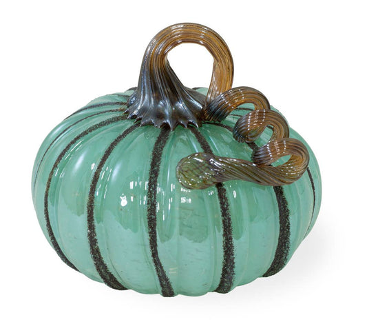 5.75" Dia. Blue Autumn Pumpkin Fall Autumn Décor