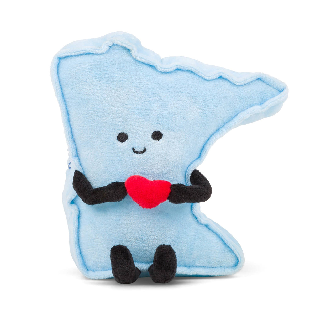 Minnesota State Stuffed Plushie with Heart | MN Gift | Plush