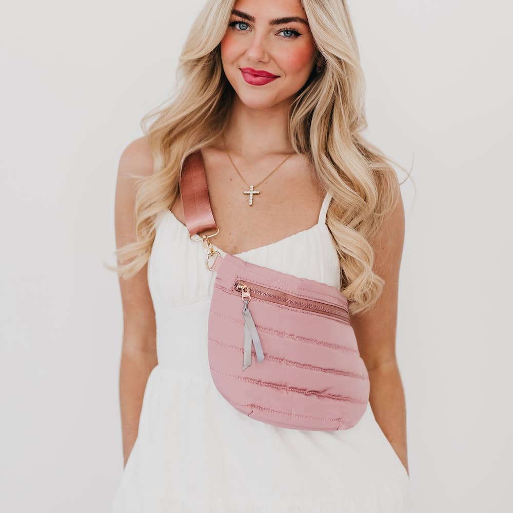 Jolie Puffer Belt Bag NEW COLORS!: Olive