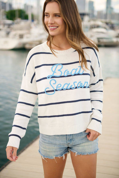 Boat Season Relaxed Fit Sweater