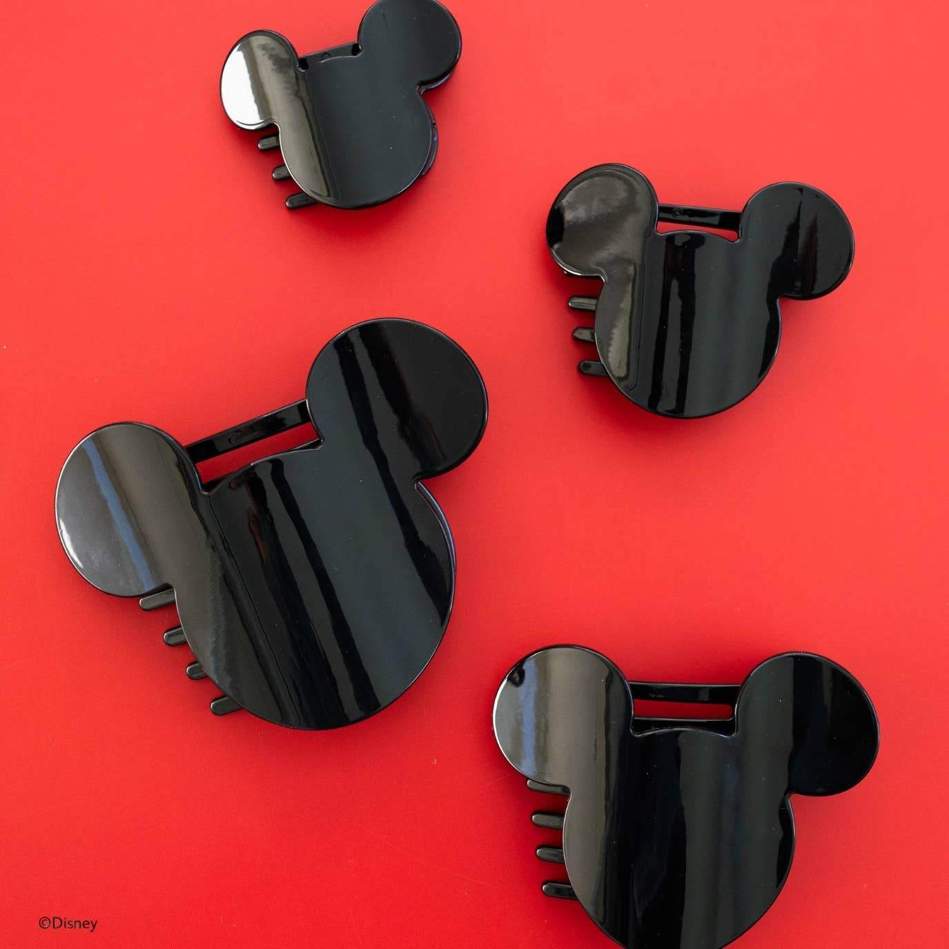 Disney: Mickey Mouse Shaped | Small |  Flat Hair Clip