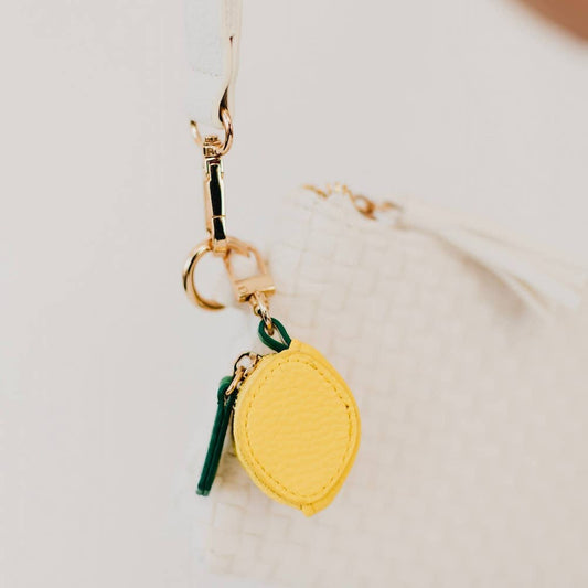 Cutie Fruit Bag Charm: Lemon