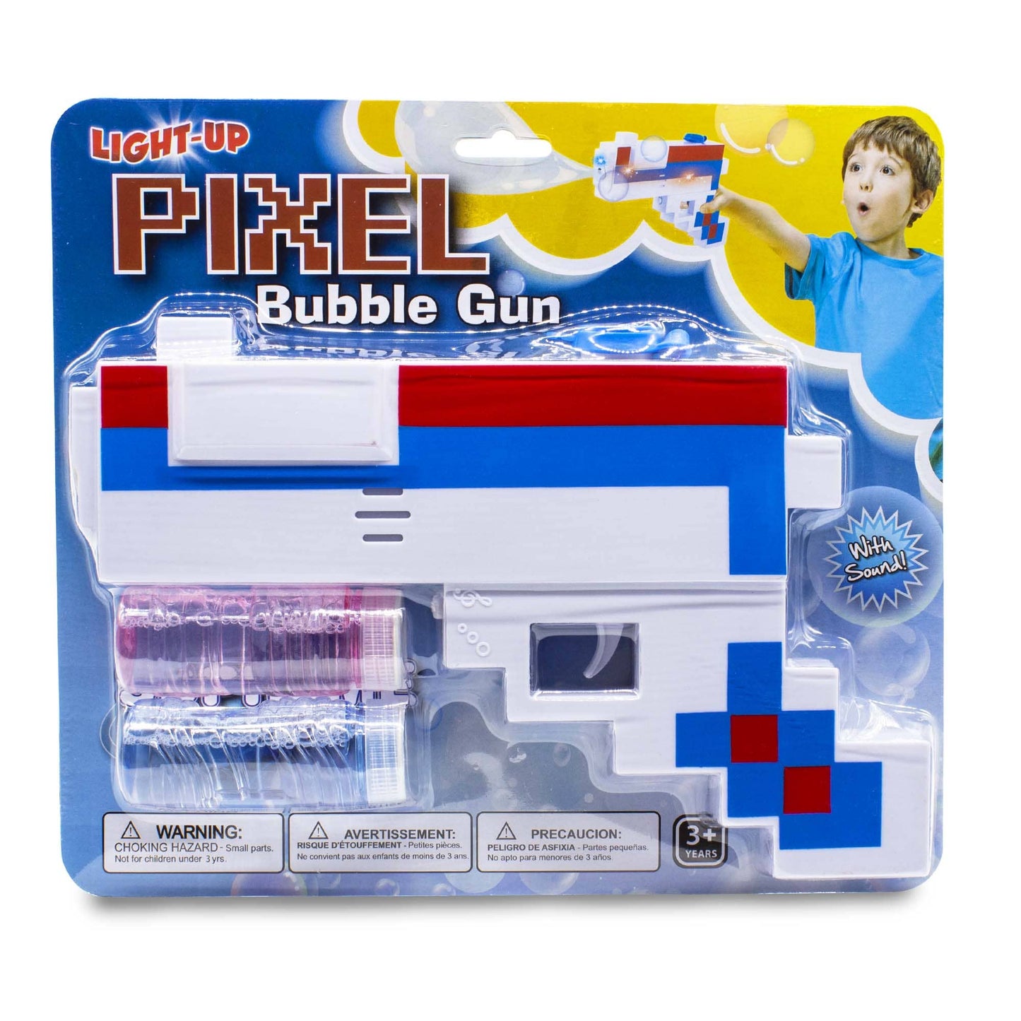 LED Patriotic Pixel Bubble Shooter with Lights and Sounds