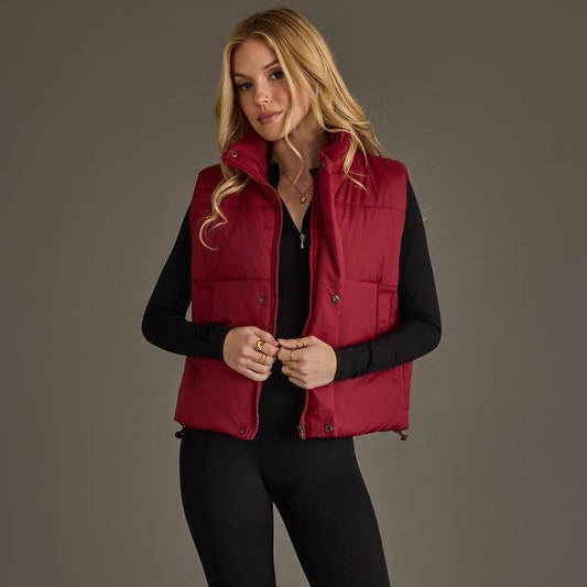 Burgundy Vest