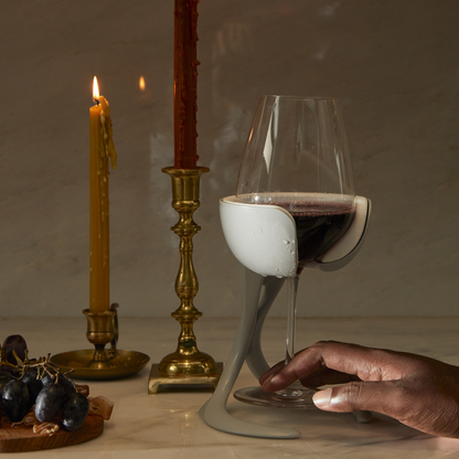 Stemmed Wine Chiller - Blush