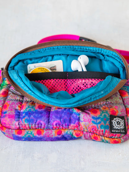 Everyday Fanny Pack - Watercolor Patchwork