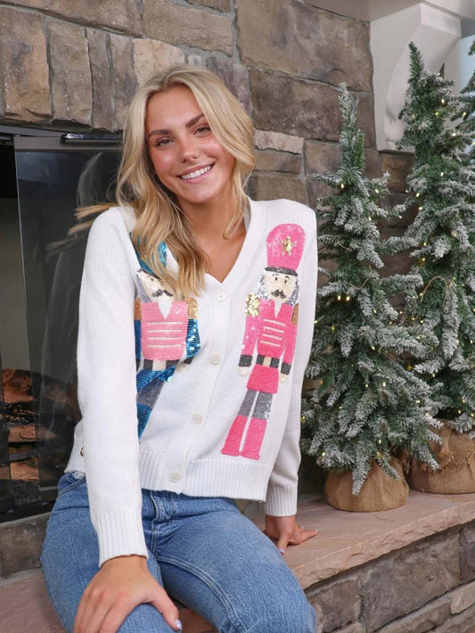 Simply Southern Nutcracker Sequin Cardigans