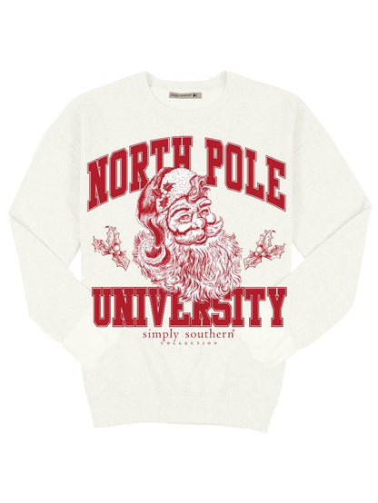 Simply Southern North Pole University Sweatshirt