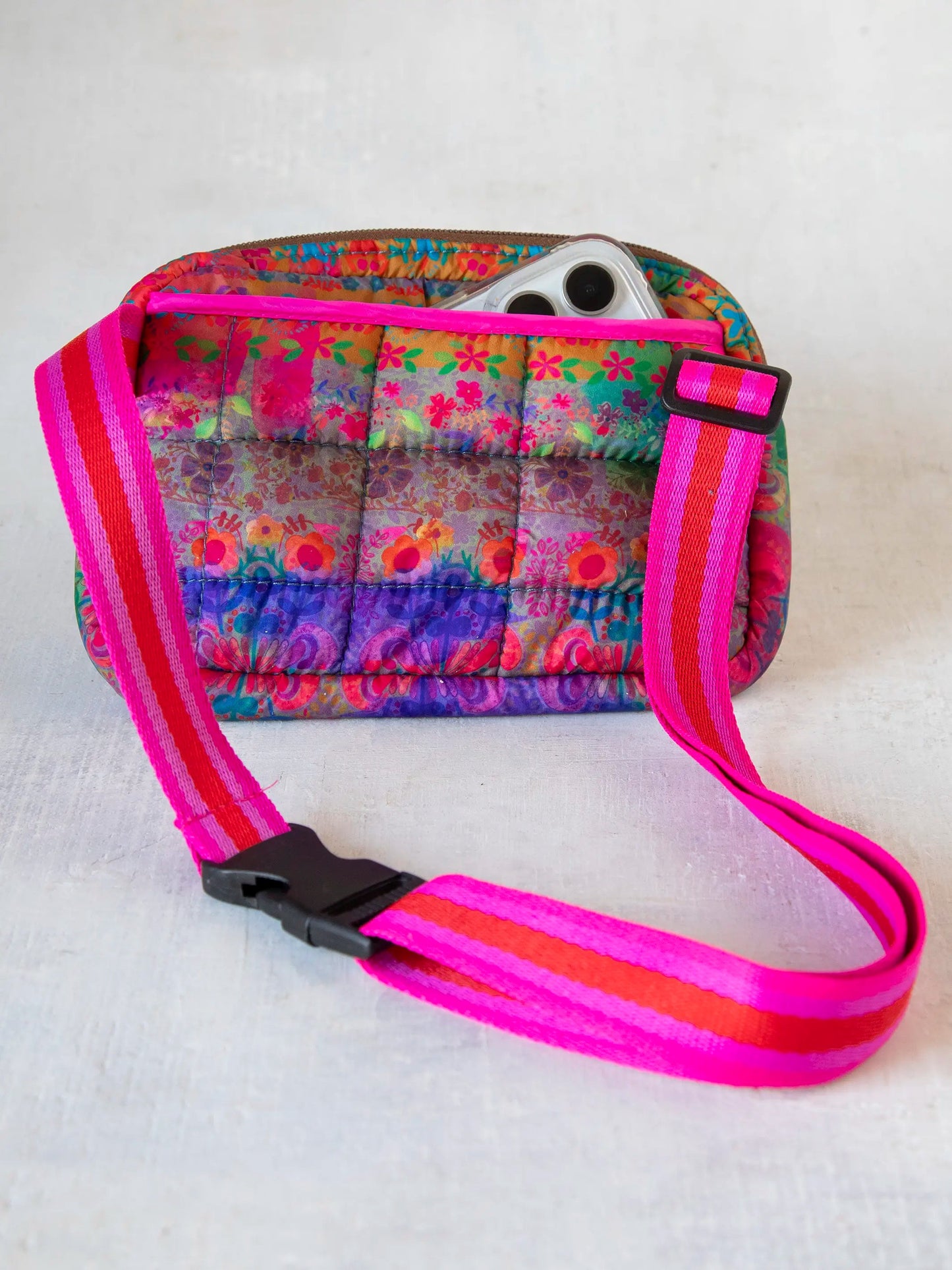 Everyday Fanny Pack - Watercolor Patchwork