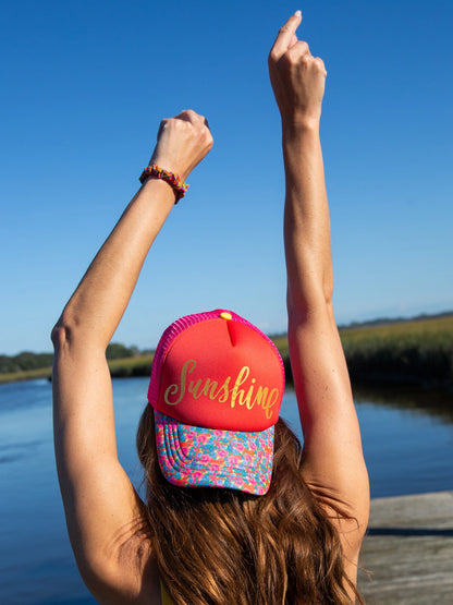 Sunshine Adjustable Trucker Hat