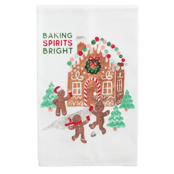 Mud Pie Christmas Funny Towels