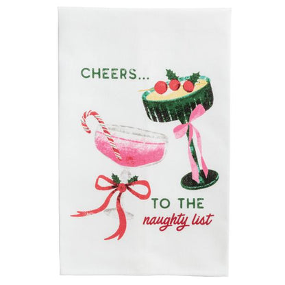 Mud Pie Christmas Funny Towels