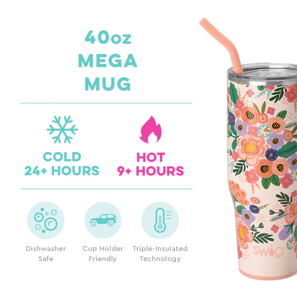 Swig Full Bloom Mega Mug (40oz)