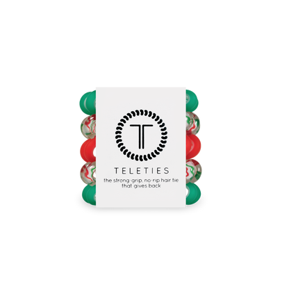 Spiral Hair Coils | Tiny | Santa Baby Hair Ties