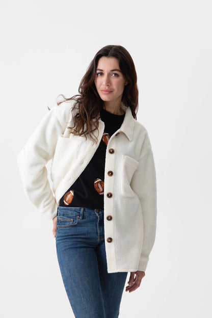 Get Loud Sherpa Shacket
