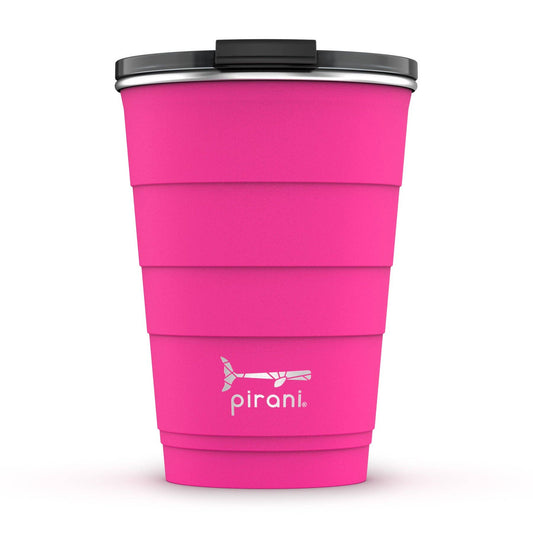 Insulated Stackable Tumbler 16 oz - Dragon Fruit Fuchsia