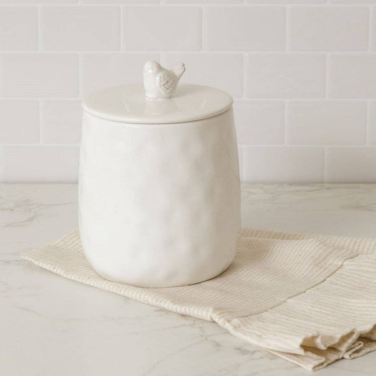 Ceramic Bird Canister, Sm (PC)