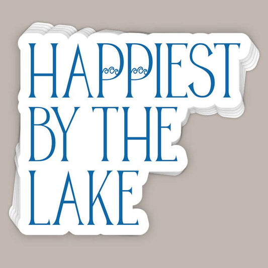 Happiest By The Lake (Decal): One Size