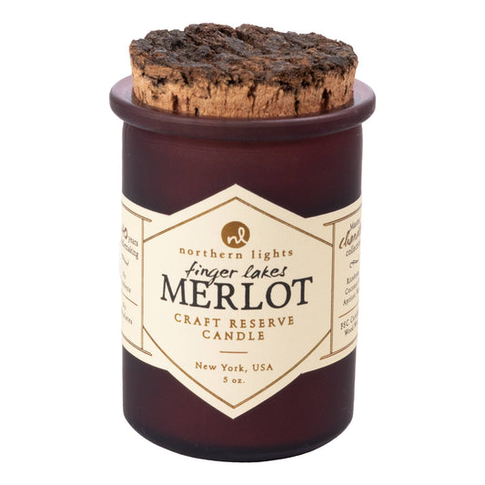 Reserve Spirit Candles: Finger Lakes Merlot