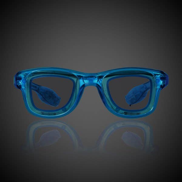 Blue LED Retro Sunglasses
