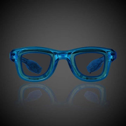 Blue LED Retro Sunglasses