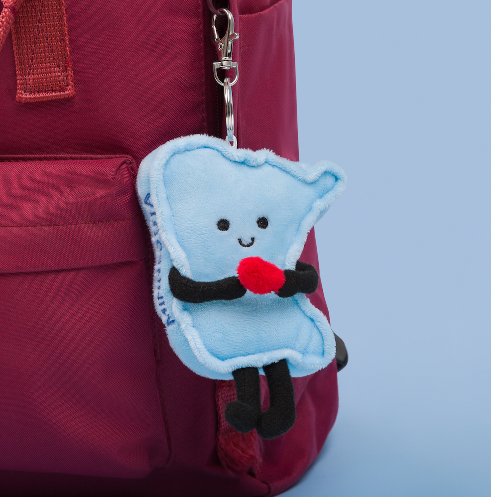 Minnesota Plush Bag Charm | Plush Keychain | Mini Stuffs