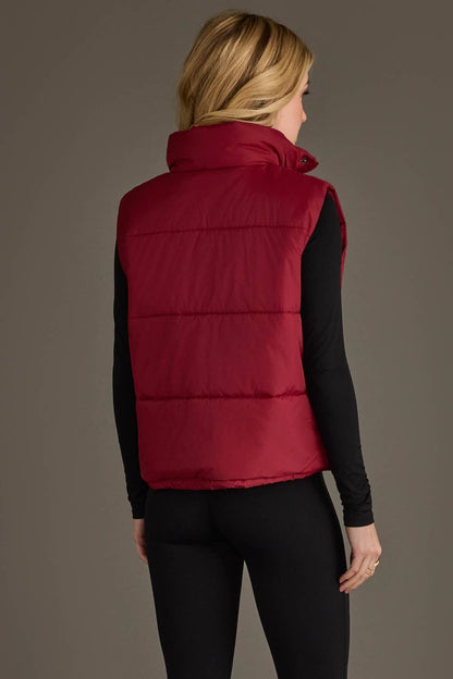 Burgundy Vest