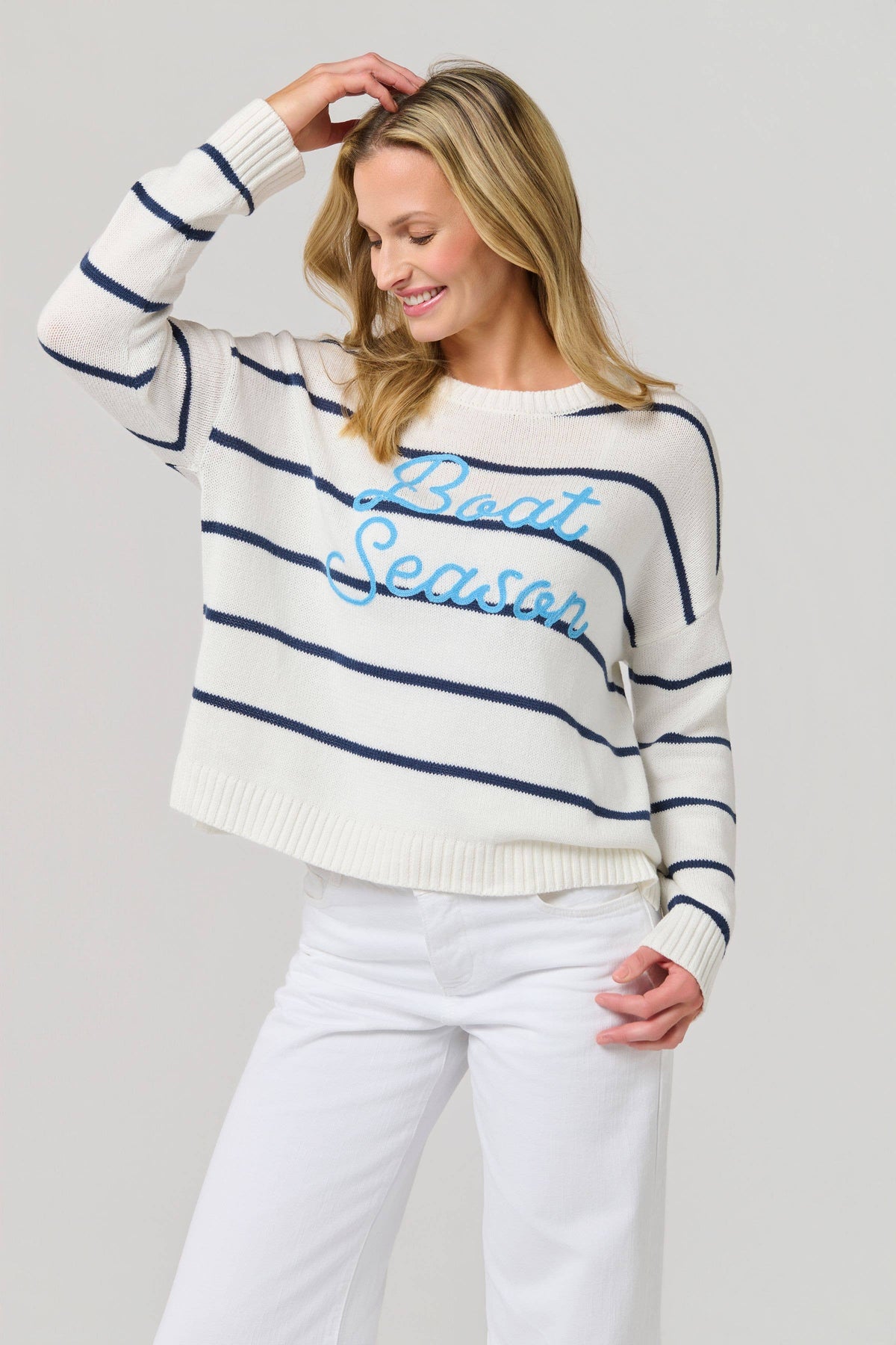 Boat Season Relaxed Fit Sweater