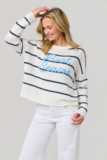 Boat Season Relaxed Fit Sweater