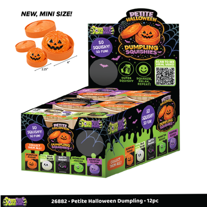 Fun Doh Petite (Mini) Halloween Squishy Dumplings 12/Display: Wholesale Price