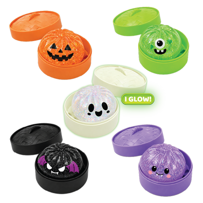Fun Doh Petite (Mini) Halloween Squishy Dumplings 12/Display: Wholesale Price