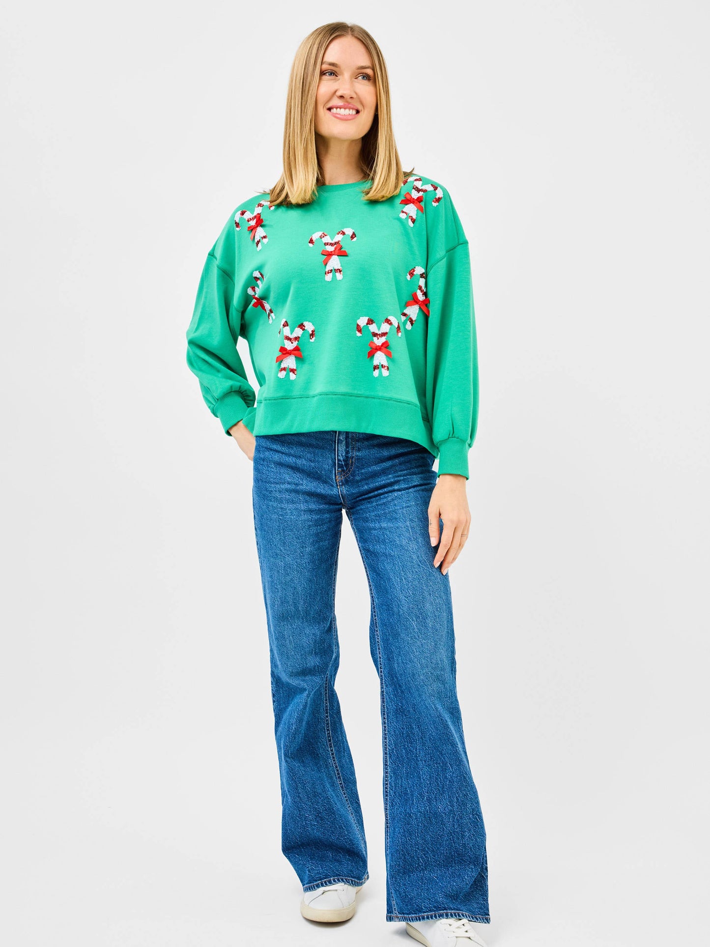Millie Sweatshirt | Candy Canes