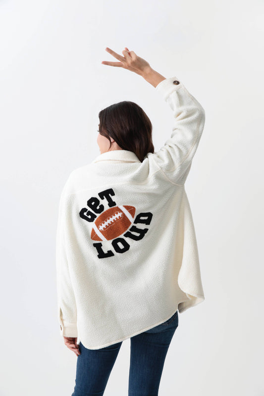 Get Loud Sherpa Shacket