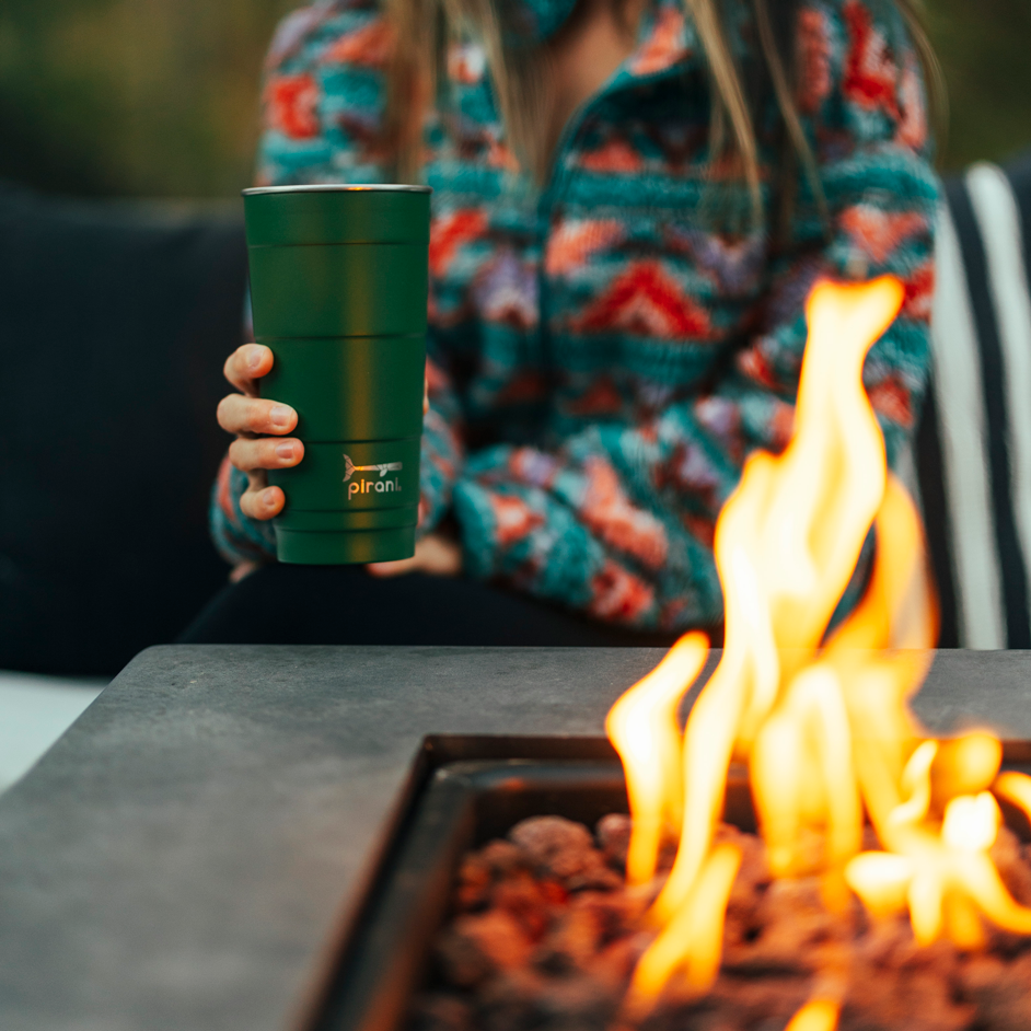 Insulated Stackable Tumbler 26 oz  - Forever Green