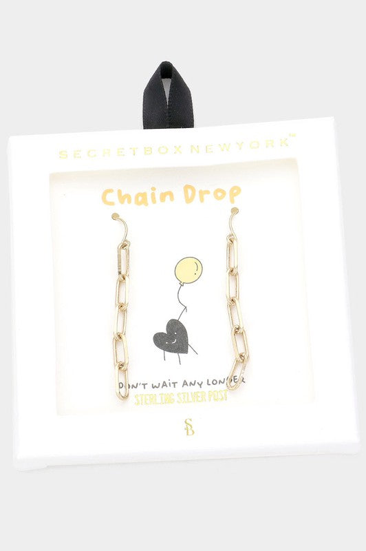 Link Dangle Earrings